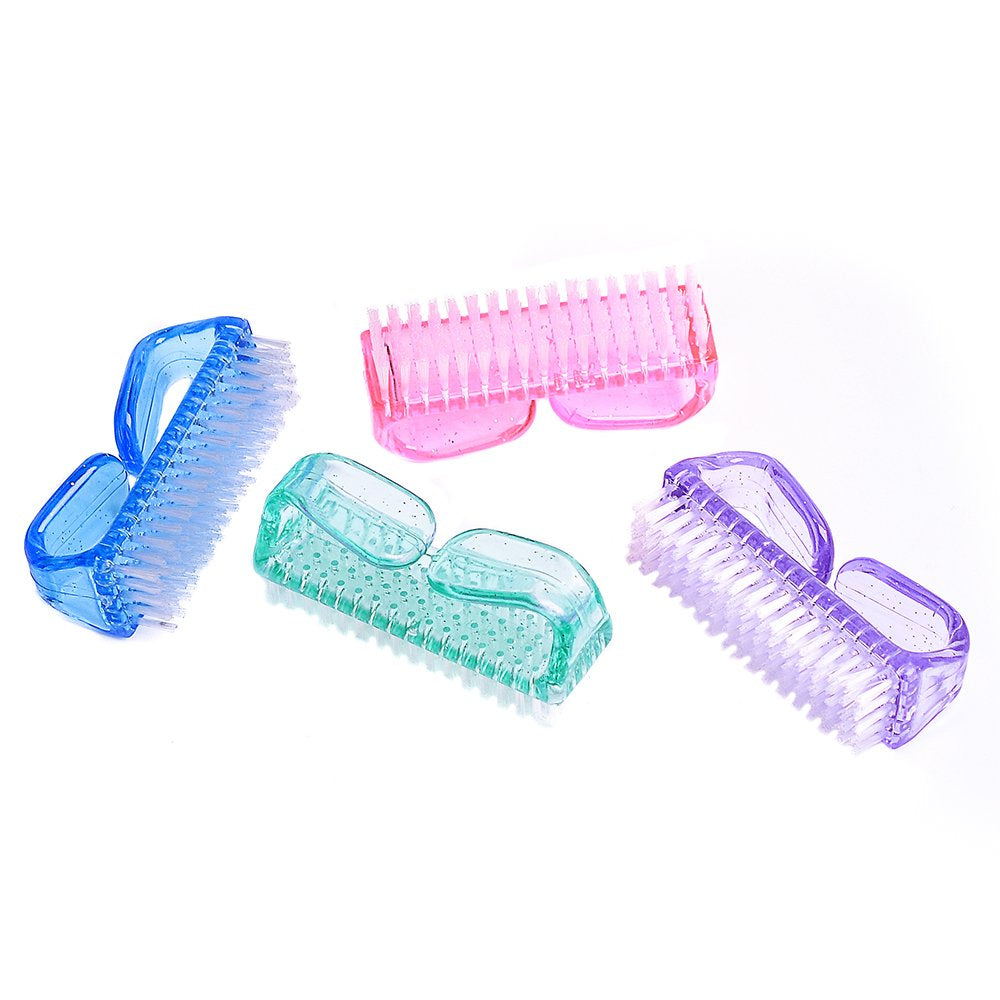 4-Pack Grip Nail Cleaning Brush